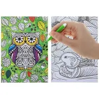 Раскраска - антистресс, открытки &laquo;Сказочный сад&raquo; А6