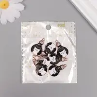 Декор для творчества металл, эмаль "Белый кот в лампочке" 2,8х1,6 см Декор для творчества металл, эмаль "Белый кот в лампочке" 2,8х1,6 см