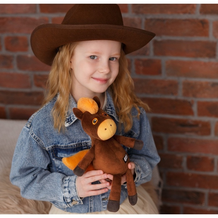 Мягкая игрушка  Мягкая игрушка "Лошадка Шоколадка", 31 см 1031