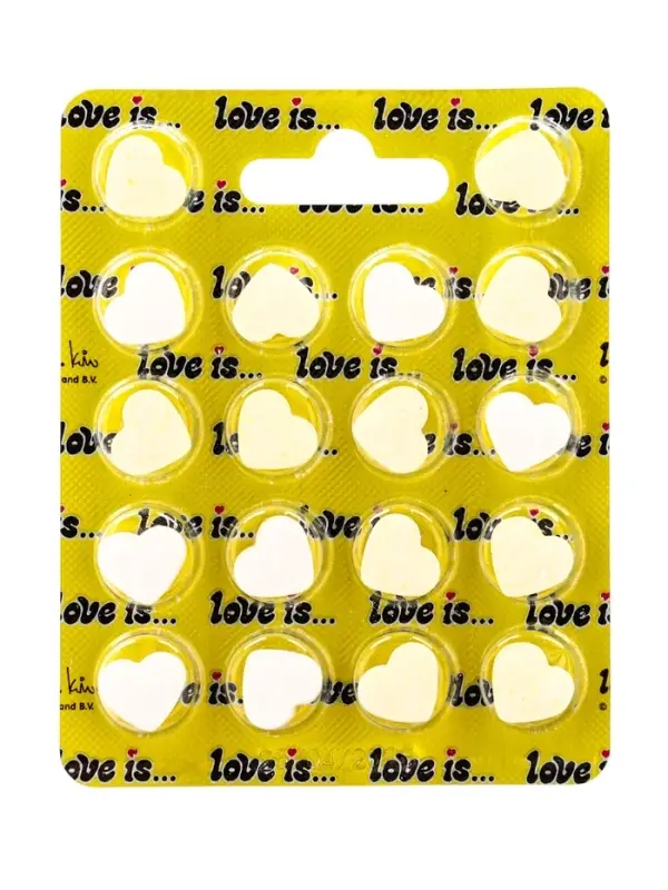 Освежающие конфеты Love is, со вкусом морской соли и лимона блистере, 10.8 г