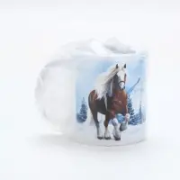 Кружка керамическая новогодняя «Вершины гор», 320 мл