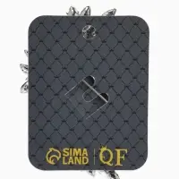 Брошь "Императрица" льдинки в цветке, цвет белый в серебре