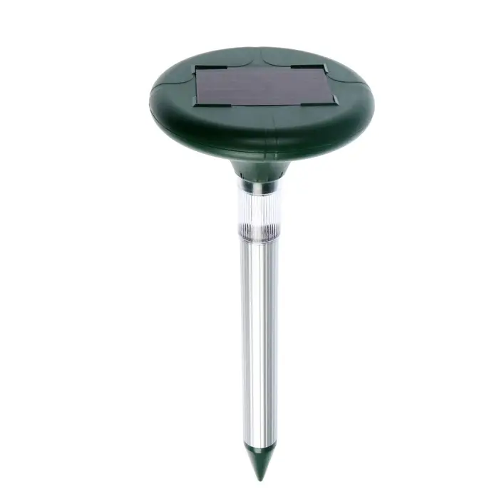 Отпугиватель змей Luazon LRI-31, ультразвуковой, подсветка, от солнечной батареи, 800 м&sup2;