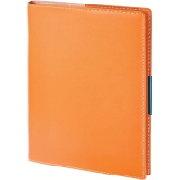 Ежедневник недатированный А5  METROPOL  (ОРАНЖЕВЫЙ)3-491/04