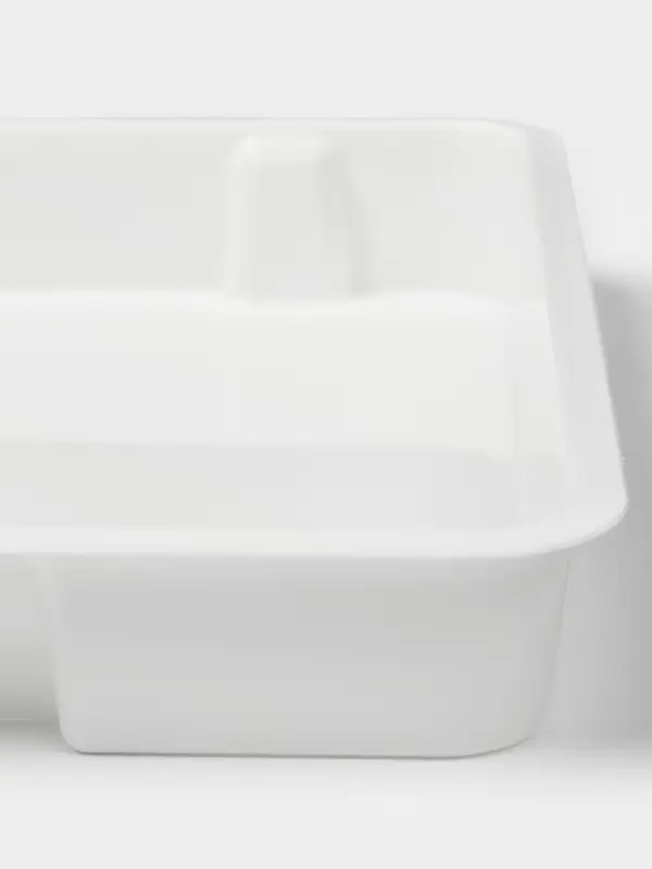 Набор лотков для заморозки продуктов Альтернатива, пластик, 34.7&times;29&times;4.3 см, 4 шт., белый