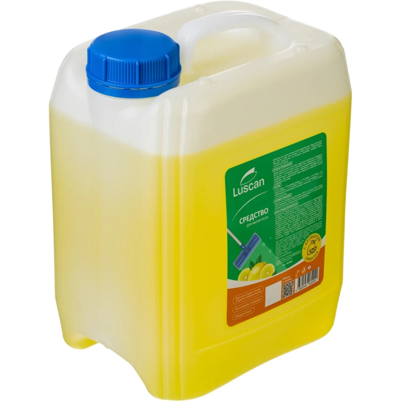 Средство для мытья пола LUSCAN 5л Лимон концентрат канистра