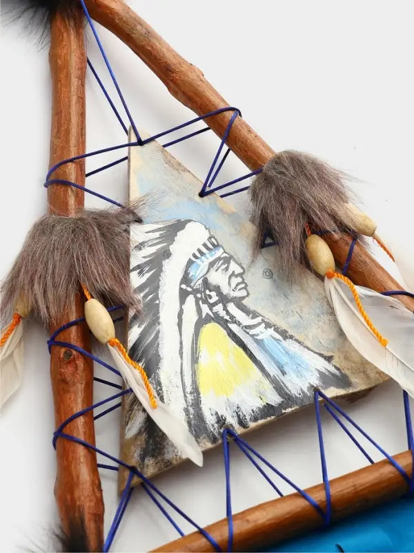 Панно "Вождь" 30х3х60 см