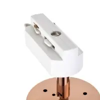 Светильник трековый BayerLux Simple &laquo;Астер&raquo; GU10, 220 В, 7.5&times;7.5&times;20 см, розовое золото