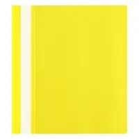 Набор папок-скоросшивателей А5, 5 штук, Calligrata, 180 мкм, с прозрачным верхом, жёлтый