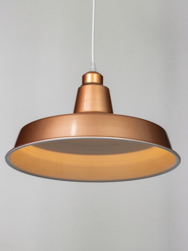 Светильник Ronald 1х40Вт Е27 пр-1м бронзовый металлик 36х36х15см Светильник Ronald 1х40Вт Е27 пр-1м бронзовый металлик 36х36х15см