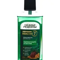 Ополаскиватель для рта Таёжные рецепты с экстрактом кедровых орешков и мятой, 250 мл