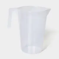 Кувшин мерный Доляна, 1,5 л, цвет прозрачный Кувшин мерный Доляна, 1,5 л, цвет прозрачный