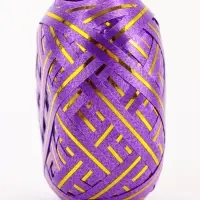 Лента упаковочная, с полосой, микс, 0.5 см &times; 10 м, набор 6 шт.