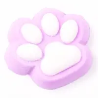 Сквиш антистресс - игрушка &laquo;Кошачья лапка&raquo;, с пушистой посыпкой, МИКС