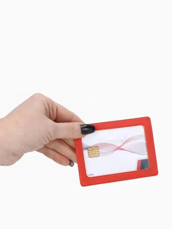 Картхолдер, цвет оранжевый