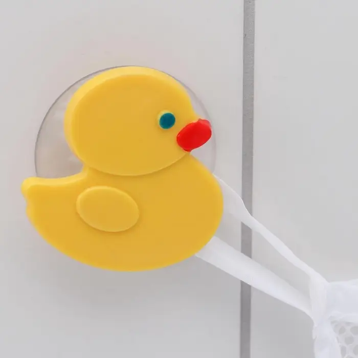 Сетка для игрушек и мелочей на присосках Доляна &laquo;Утята&raquo;, 38&times;27 см