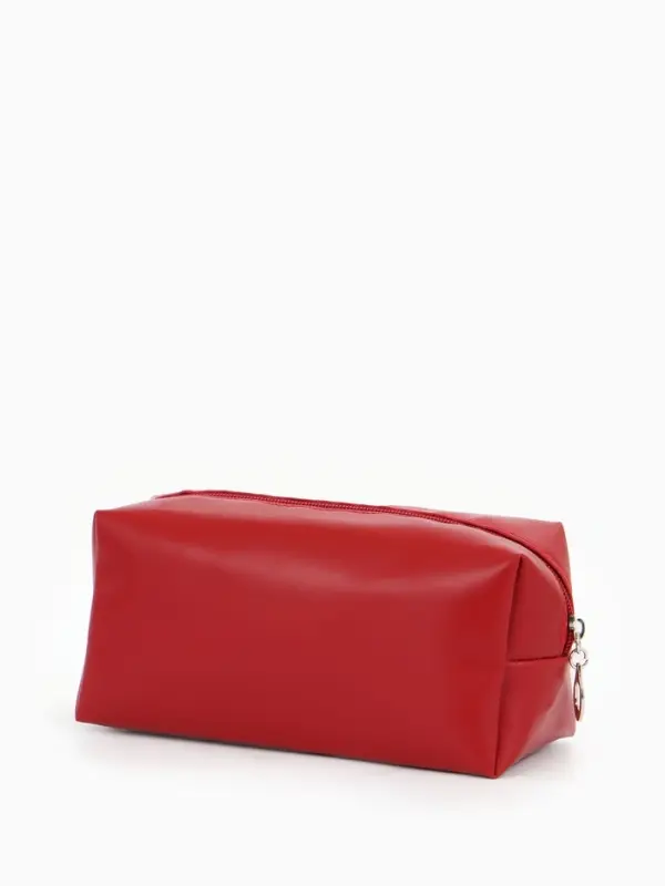 Косметичка дор Одноцвет 19*7,5*8,5, отд на молнии, бордовый