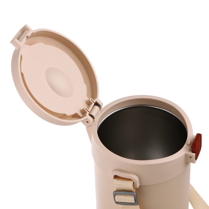 Термос для еды, 1.2 л, 3 контейнера, складная ложка, сохраняет тепло до 24 ч, 27 х 15 см Термос для еды, 1.2 л, 3 контейнера, складная ложка, сохраняет тепло до 24 ч, 27 х 15 см