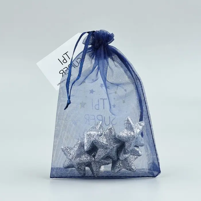 Мешочек подарочный из фатина с термонаклейкой «Ты Супер», 11 х 16 см +/- 1.5 см Мешочек подарочный из фатина с термонаклейкой «Ты Супер», 11 х 16 см +/- 1.5 см