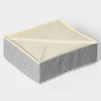 Органайзер для хранения белья Доляна &laquo;Европа&raquo;, 18 ячеек, 35&times;30&times;12 см, бежевый