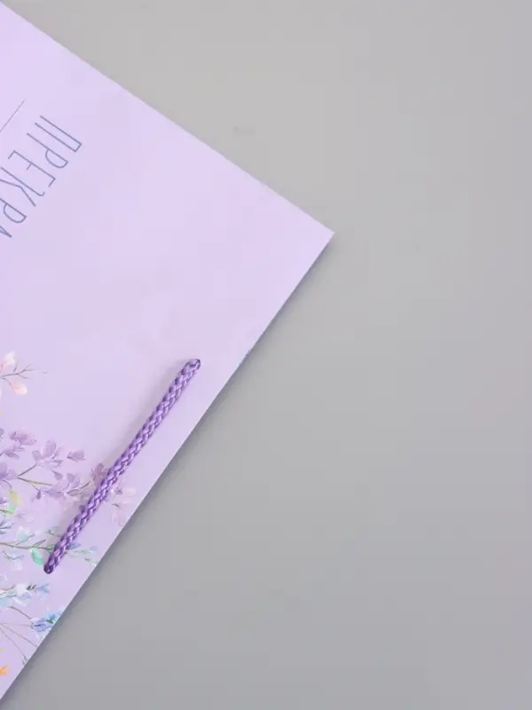 Пакет подарочный ламинированный "Прекрасных мгновений" 26 х 12 х 32 см