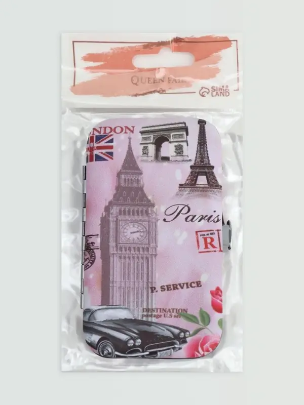 Набор маникюрный &laquo;Лондон&raquo;, 6 предметов, в футляре, МИКС