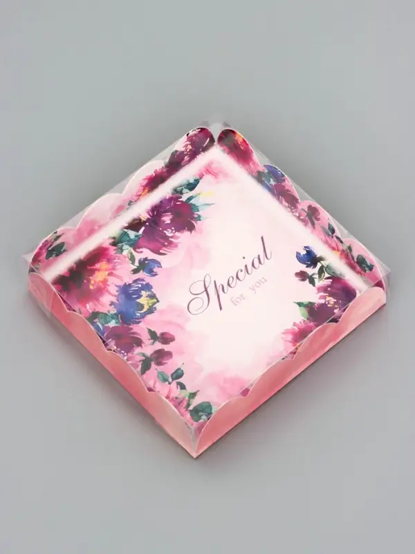 Коробка для печенья, «Для тебя», 12×12×3 см