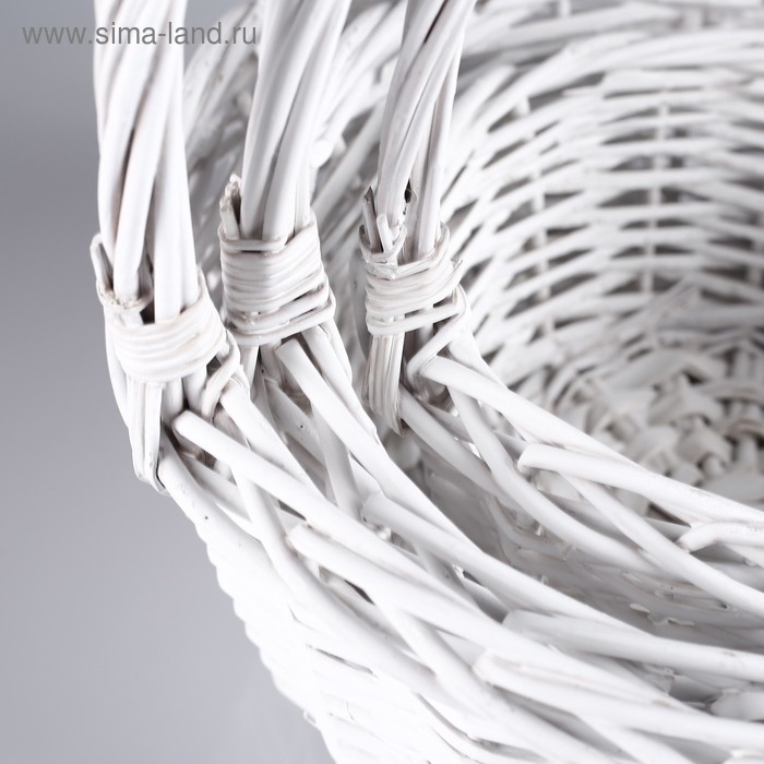 Набор корзин, 3 шт, 30×14/40 см,  26×12/34 см, 20×10/31 см, ива Набор корзин, 3 шт, 30×14/40 см,  26×12/34 см, 20×10/31 см, ива