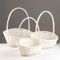 Набор корзин плетёных «Изыск», 3 шт., ива Набор корзин плетёных «Изыск», 3 шт., ива
