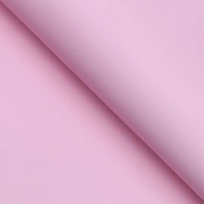 Пленка для цветов, «Золотая сторона», розовая, 57×57 см ±5% см