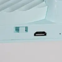 Лампа настольная RISALUX &laquo;Санди&raquo;, светодиодная, USB, АКБ, синяя, 11.7&times;14.5&times;18 см