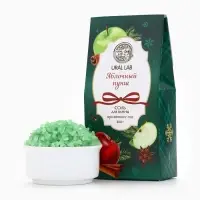 Соль для ванны, аромат яблочный пунш, 200 г, URAL LAB