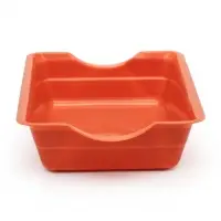 Туалет глубокий без сетки 36&times;26&times;9 см, коричневый