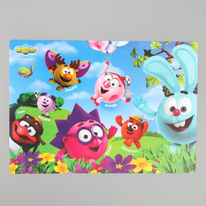 Коврик для лепки, формат А4  Коврик для лепки, формат А4 "Друзья", Смешарики