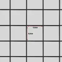 Сетка торговая 60&times;150 см, окантовка 6 мм, пруток - 4 мм, чёрная