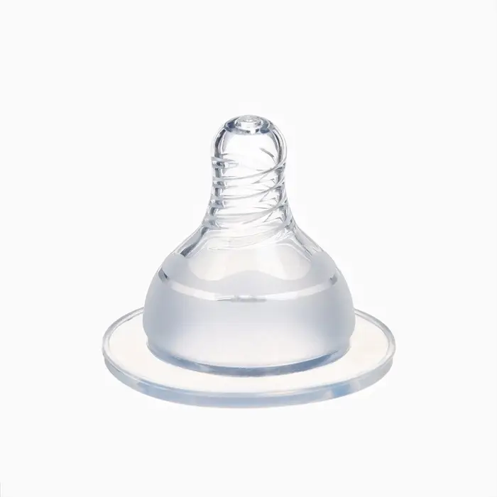 Бутылочка для кормления Крошка Я Baby time collection, широкое горло, от 6 мес., 240 мл, бежевый