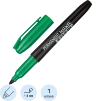 Маркер перманентный зеленый 2 мм