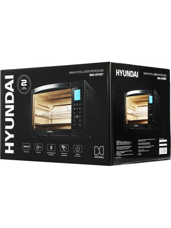 Мини-печь MIO-HY097 35л. 1600Вт черный Мини-печь MIO-HY097 35л. 1600Вт черный