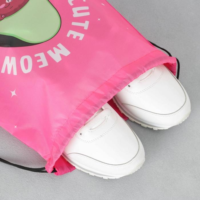 Мешок для обуви Cute meow 43×33 см Мешок для обуви Cute meow 43×33 см