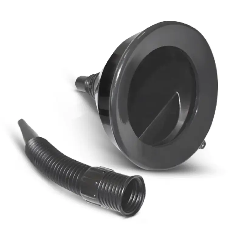 Воронка непроливайка с гибким носиком AVS OFN-135 (D-135мм, L-370мм)(латун.сетч.фильтр)