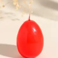 Свеча пасхальная "Яичко" 64 гр, МИКС