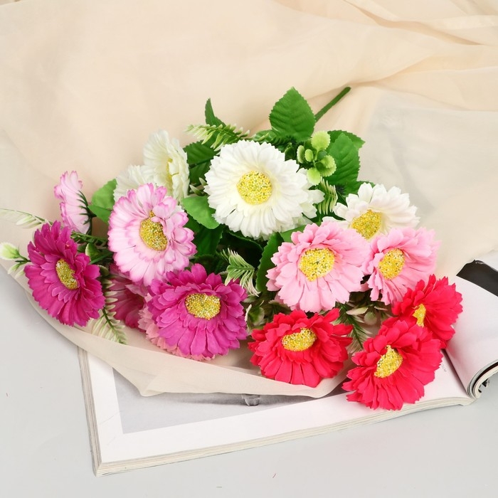 Букет "Гербера галант люкс" 7х26 м, микс