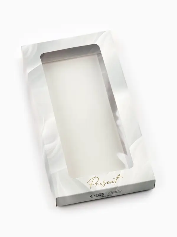 Коробка для шоколада &laquo;Нежность&raquo;, с окном, 9.4 х 1.7 х 18.4 см