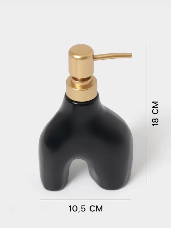 Набор аксессуаров для ванной &laquo;Равновесие&raquo;, 4 предмета, мыльница, дозатор для мыла, 2 стакана