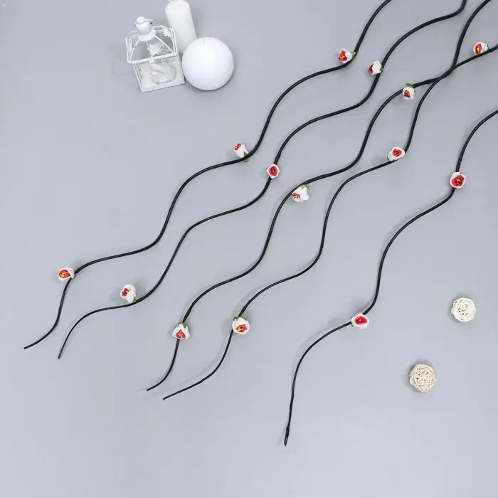 Декор тинги «Розочки мелкие», h=150 см, (фасовка 10 шт., цена за 1 шт.), МИКС