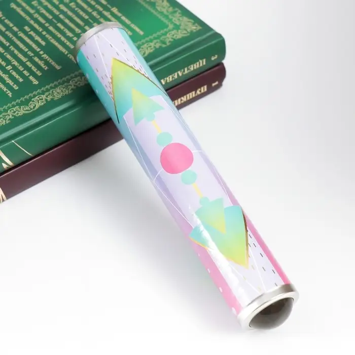 Калейдоскоп сувенирный Калейдоскоп сувенирный "Абстракция" золото 17х3х3 см