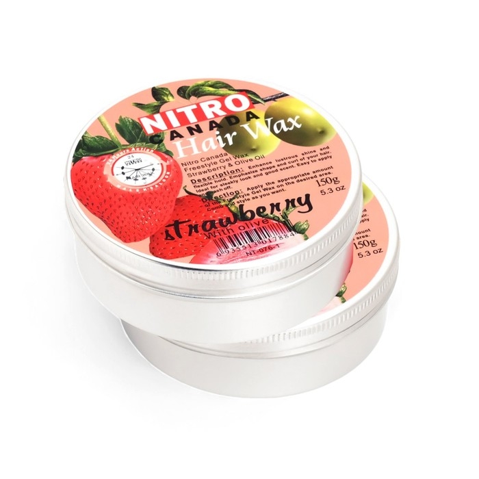 Гелевый воск для волос, 150 гр, клубника Гелевый воск для волос, 150 гр, клубника