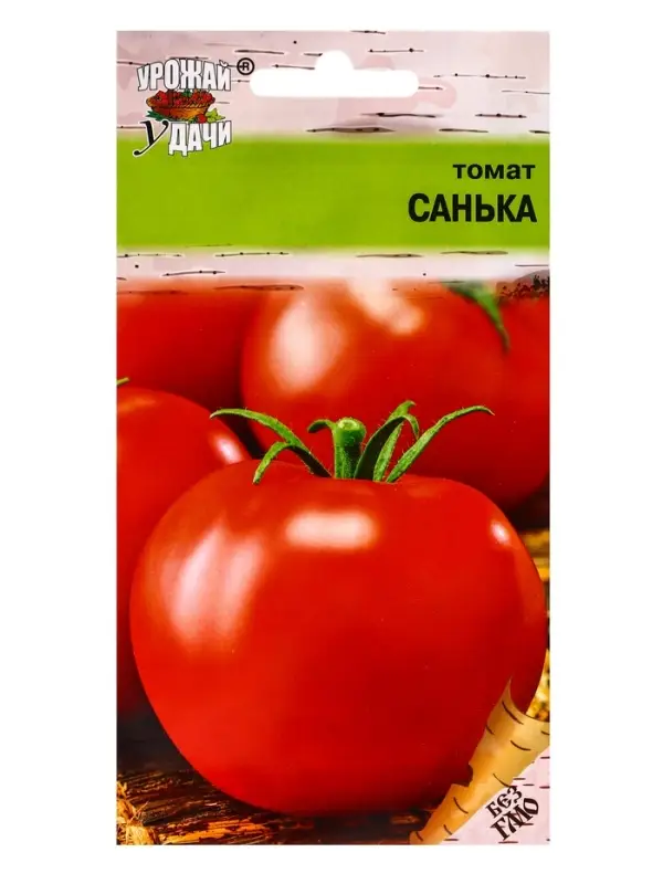 Семена Томат &laquo;Санька&raquo;, детерминантный, низкорослый, 0.1 г, &laquo;УРОЖАЙ УДАЧИ&raquo;