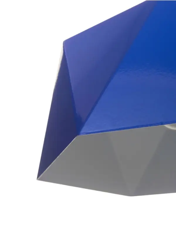 Светильник Edward, 1&times;40 Вт, Е27, 25&times;21.5&times;18 см, синий