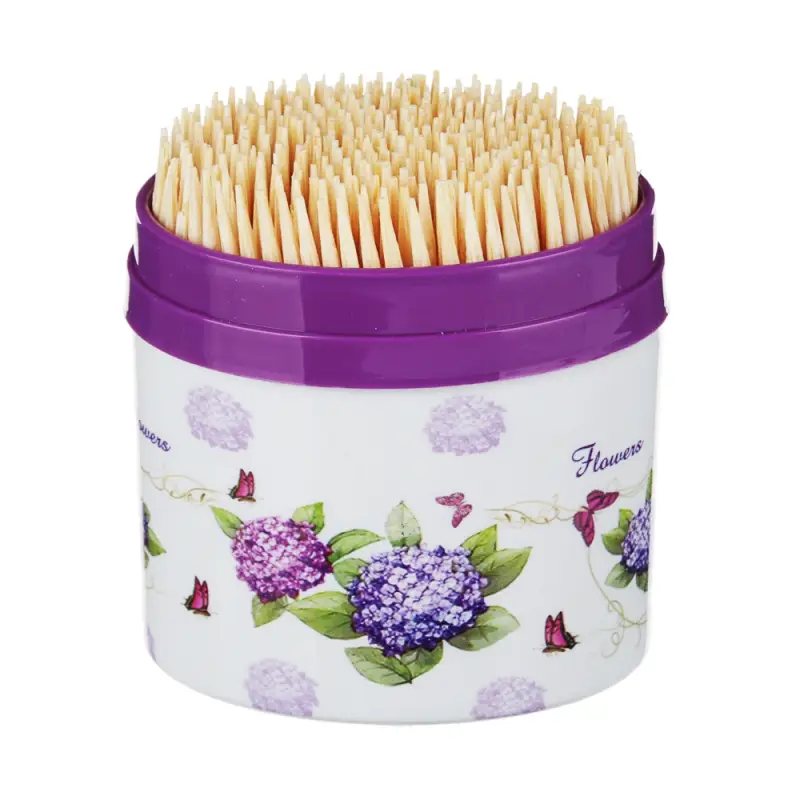 Зубочистки тм VETTA, бамбук, пластиковая упаковка, 300шт